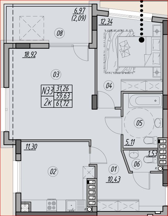 Квартира 33